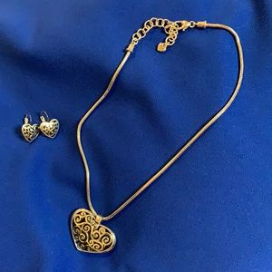 Ladies matching necklace and earrings